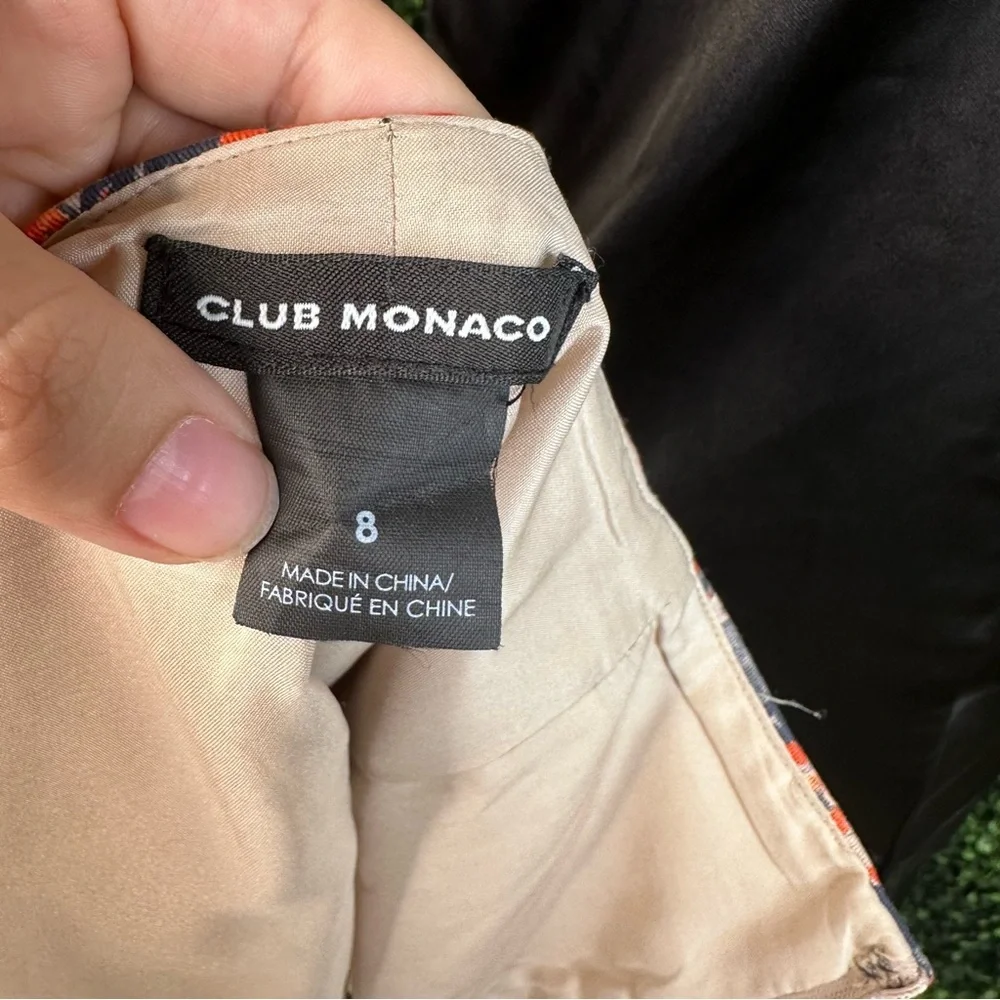Club Monaco rowan  floral Skirt NWOT‎